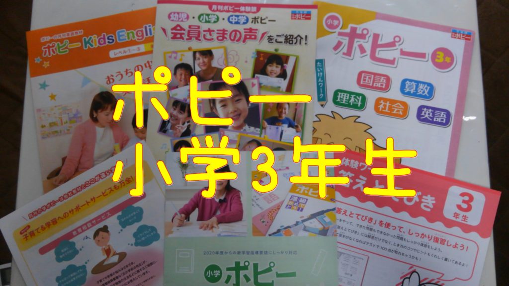 ポピー　小学3年生　評判